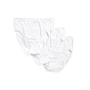 JOCKEY White 3pk No Panty Line Hip Briefs